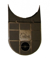 Víko kontrolní pro lapač střešních splavenin HENE CR102 - šedé